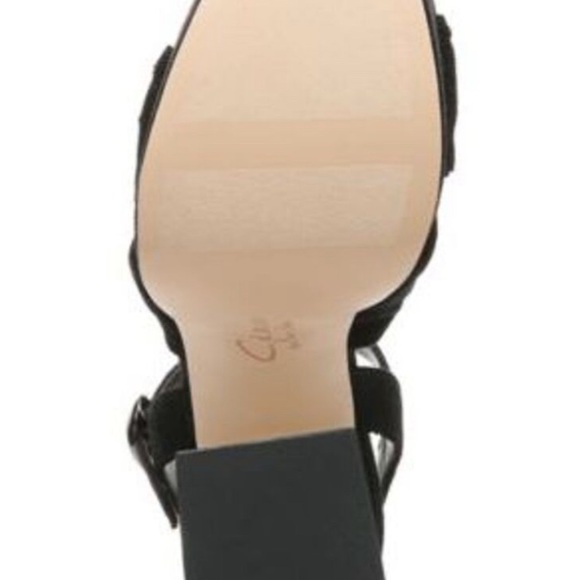 Circus by Sam Edelman Audrea Black Ankle Strap Platform Sandals - Picture 4 of 4